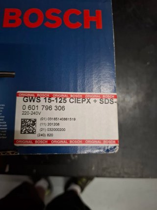 Amoladora Profesional Bosch GWS de 125cm