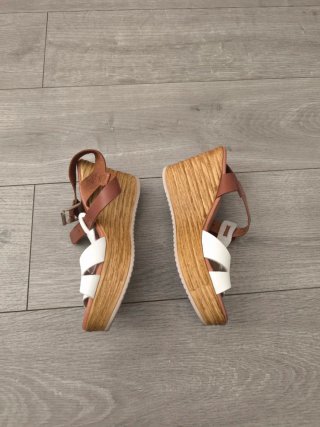 sandalias de piel talla 38