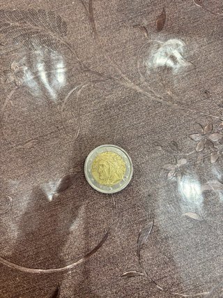 Moneda 2€ Italia 2002 Dante Alighieri - Errores