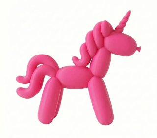 Unicorno Palloncino Rosa - Arte Artigianato