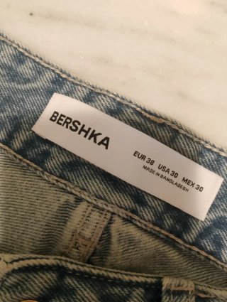 Pantalón baggy vaquero azul talla 38