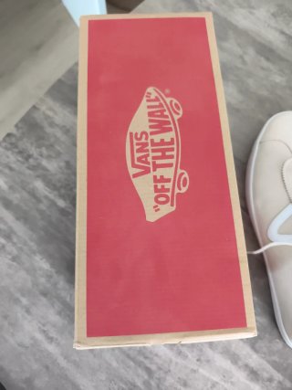 Zapatillas Vans Beige/Blanco Talla 46