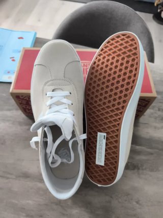 Zapatillas Vans Beige/Blanco Talla 46
