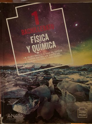 Física y química 1 Bachillerato