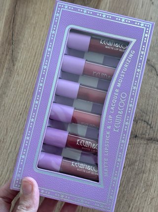 Set 6 Tinte Labbra Opache KEVIN&CO