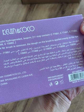 Set 6 Tinte Labbra Opache KEVIN&CO