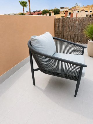 2 Sillones de Exterior Gris