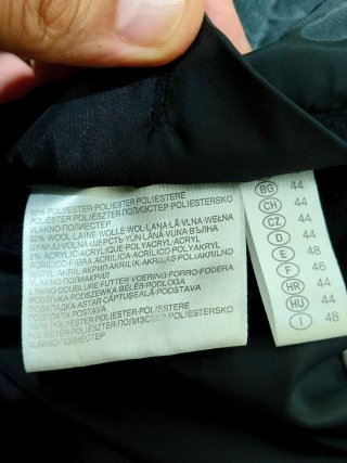 JESSICA cardigan lungo lana vintage donna tg. L