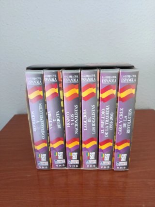 Colección 6 VHS Guerra Civil Española