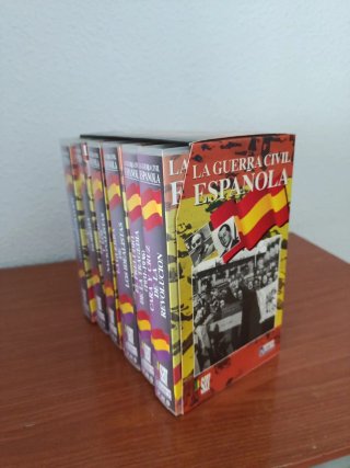 Colección 6 VHS Guerra Civil Española