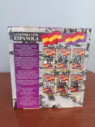 Colección 6 VHS Guerra Civil Española