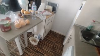 Cocina completa beige incluido electrodomésticos