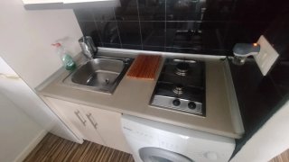 Cocina completa beige incluido electrodomésticos