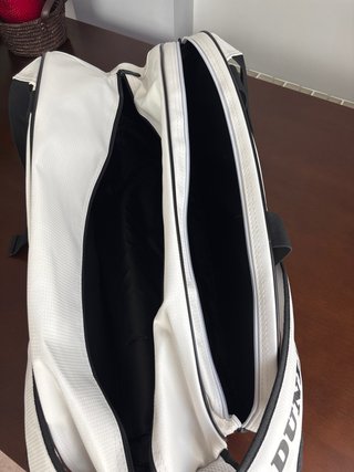 Paletero Dunlop Tour Series Blanco y Negro