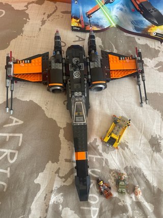 LEGO Star Wars 75102 X-Wing Poe + Manual