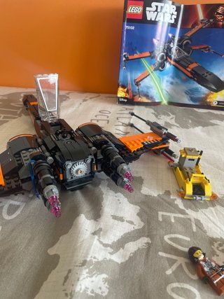 LEGO Star Wars 75102 X-Wing Poe + Manual
