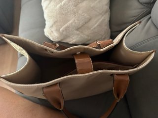 Bolso Tous Beige y Marrón