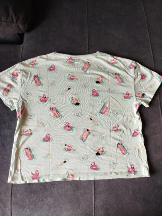 Camiseta manga corta niña estampado verano