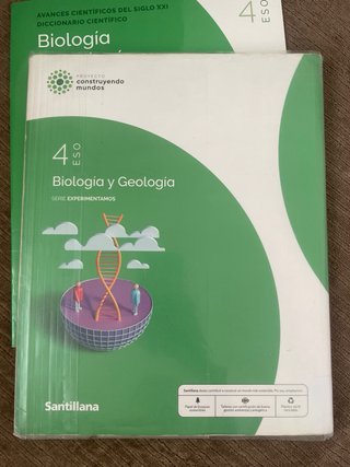 BIOLOGIA Y GEOLOGIA 4ESO EXPERIMENTAMOS Santillana