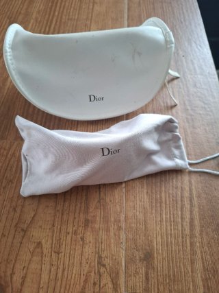 Gafas de sol Dior marrones y plateadas
