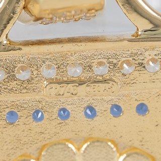 Colgante bandera gitana en oro 18k 750 y circonita