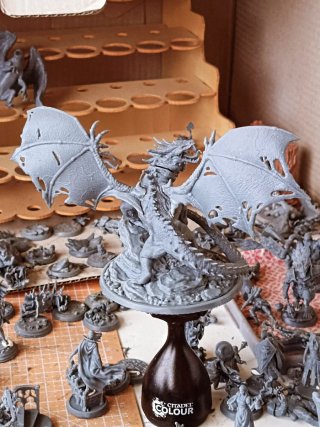Miniatura drago scala 32mm