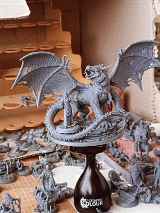 Miniatura drago scala 32mm