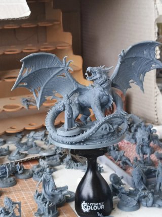 Miniatura drago scala 32mm