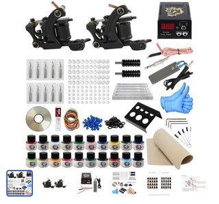 Kit Tatuaje Principiante Máquina Bobinas