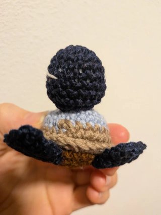 Tartaruga uncinetto fatta a mano