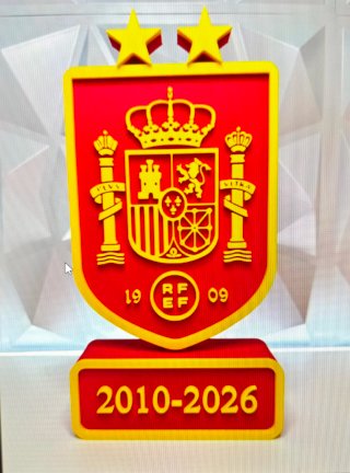 Escudo España Campeones Mundial 2010-2026