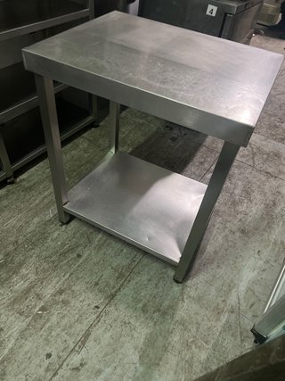 Mesa de acero inoxidable 70x55x84