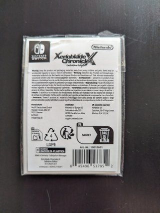 Xenoblade Chronicles X Definitive Edition + Cartas