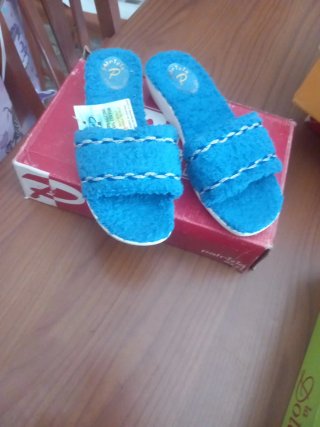 Pantofole Patrizia Blu