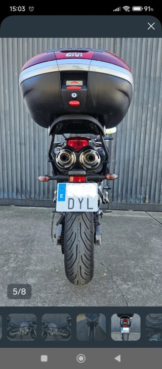 Yamaha fz 6 S 98 cv