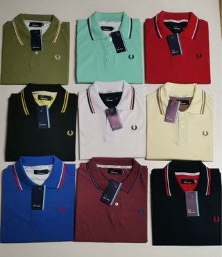 Polos Fred Perry- tamanhos disponíveis-S,M,L,XL,2X