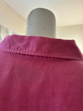 Blusa Lino Rosa Intenso Talla 40
