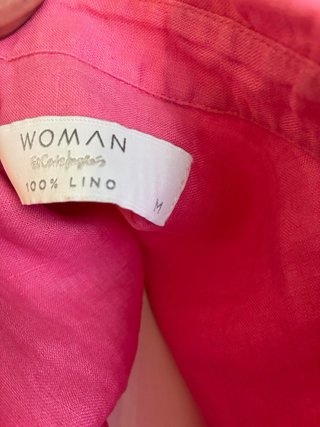 Blusa Lino Rosa Intenso Talla 40