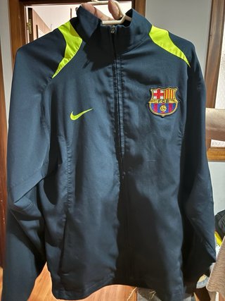 Chaqueta FC Barcelona Nike 2006 Negra/Amarilla