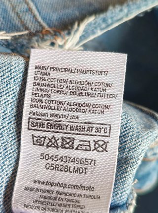 Minifalda vaquera Topshop