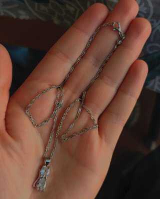 Collar Plata 925 Gato Circonita