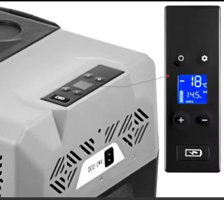 Nevera compresora VEVOR 50 L con ruedas