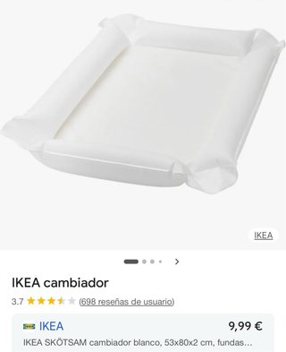 Cambiador bebé + cambiador hinchable + funda