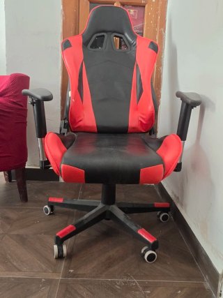 Silla Gaming Roja y Negra