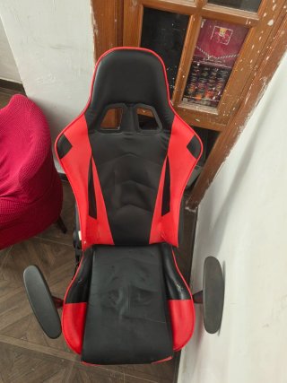 Silla Gaming Roja y Negra