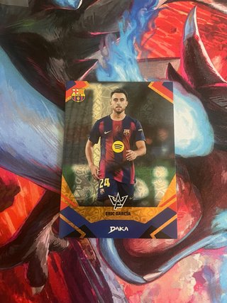 Carta Eric Garcia Daka FC Barcelona