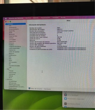 Apple iMac 21,5” 2011 Plata