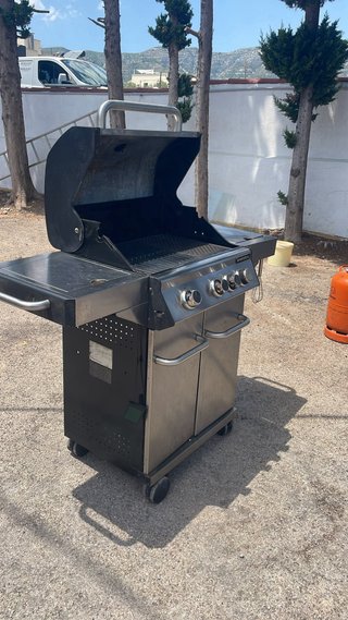 Barbacoa de gas para jardín