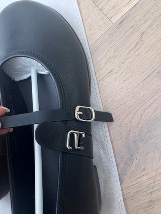 Zapatos negros de piel