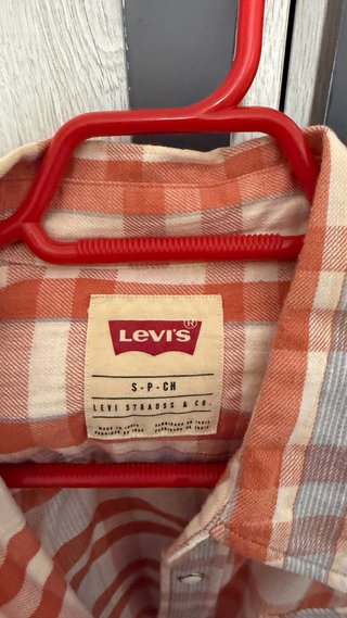 Camisa Levi's a cuadros Talla S